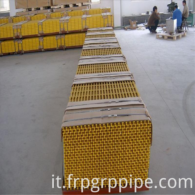 Griglia a fibra di vetro modellata per reticoli FRP / GRP modellati GRP Grids GRP